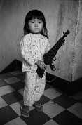 VIETNAM. South Vietnam.  Child with toy gun. 1967