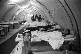VIETNAM. INflatable Hospital. 1966